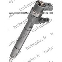 Injecteur Mercedes VITO 110 CDI 2.2 102 CV 0445110106