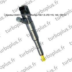 Injecteur Alfa Romeo 156 2.4 JTD 140, 150 CV 0445110119