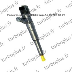 Injecteur Fiat OBLO Cargo 1.9 JTD 100, 105 CV 0445110119