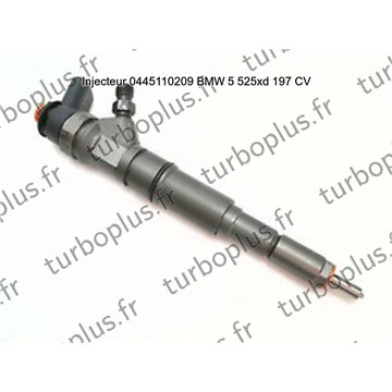 Injecteur BMW 5 525xd 197 CV 0445110209