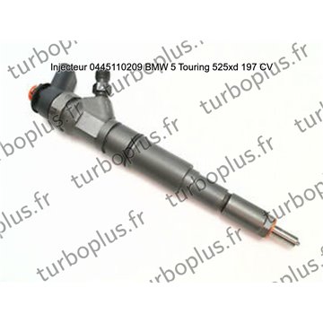 Injecteur BMW 5 Touring 525xd 197 CV 0445110209