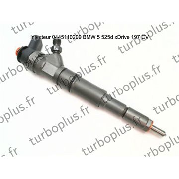 Injecteur BMW 5 525d xDrive 197 CV 0445110209