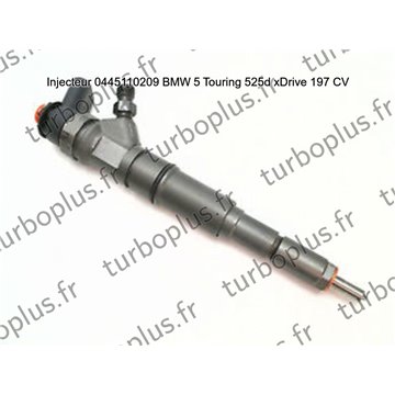 Injecteur BMW 5 Touring 525d xDrive 197 CV 0445110209